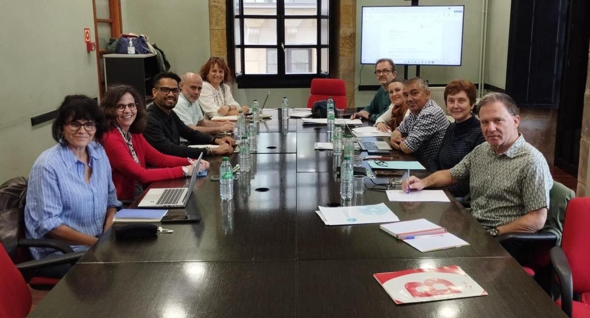 Imagen de la reunión.