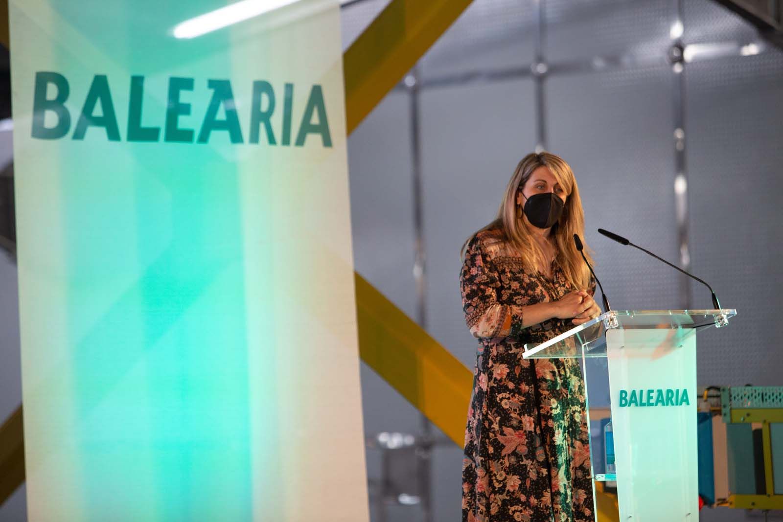 Inauguración del nuevo barco de Baleària, Eleonor Roosevelt.