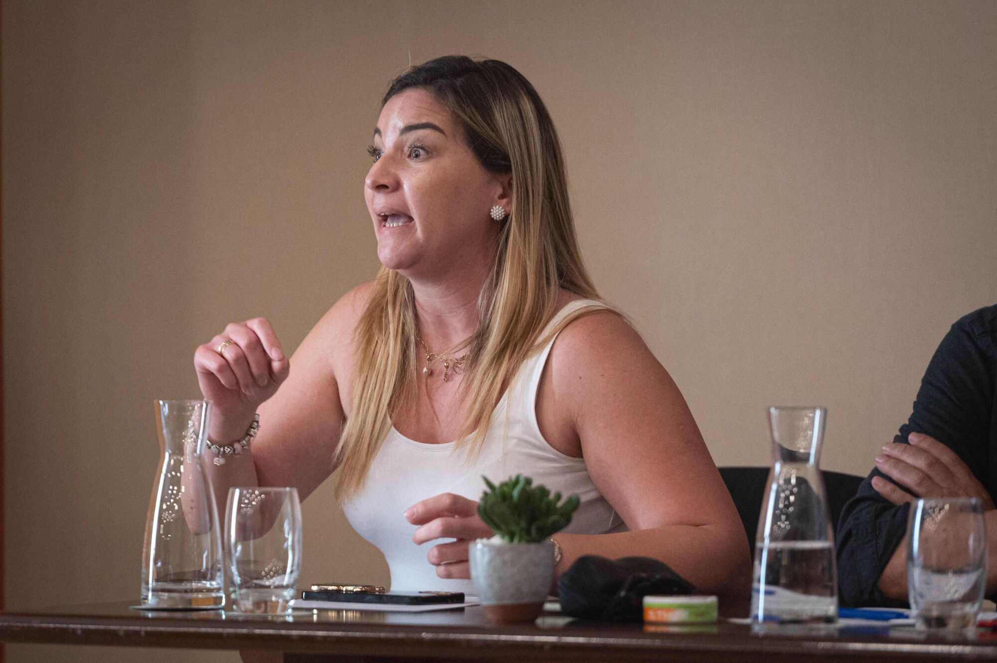 Asamblea de trabajadores del sector turístico en Tenerife