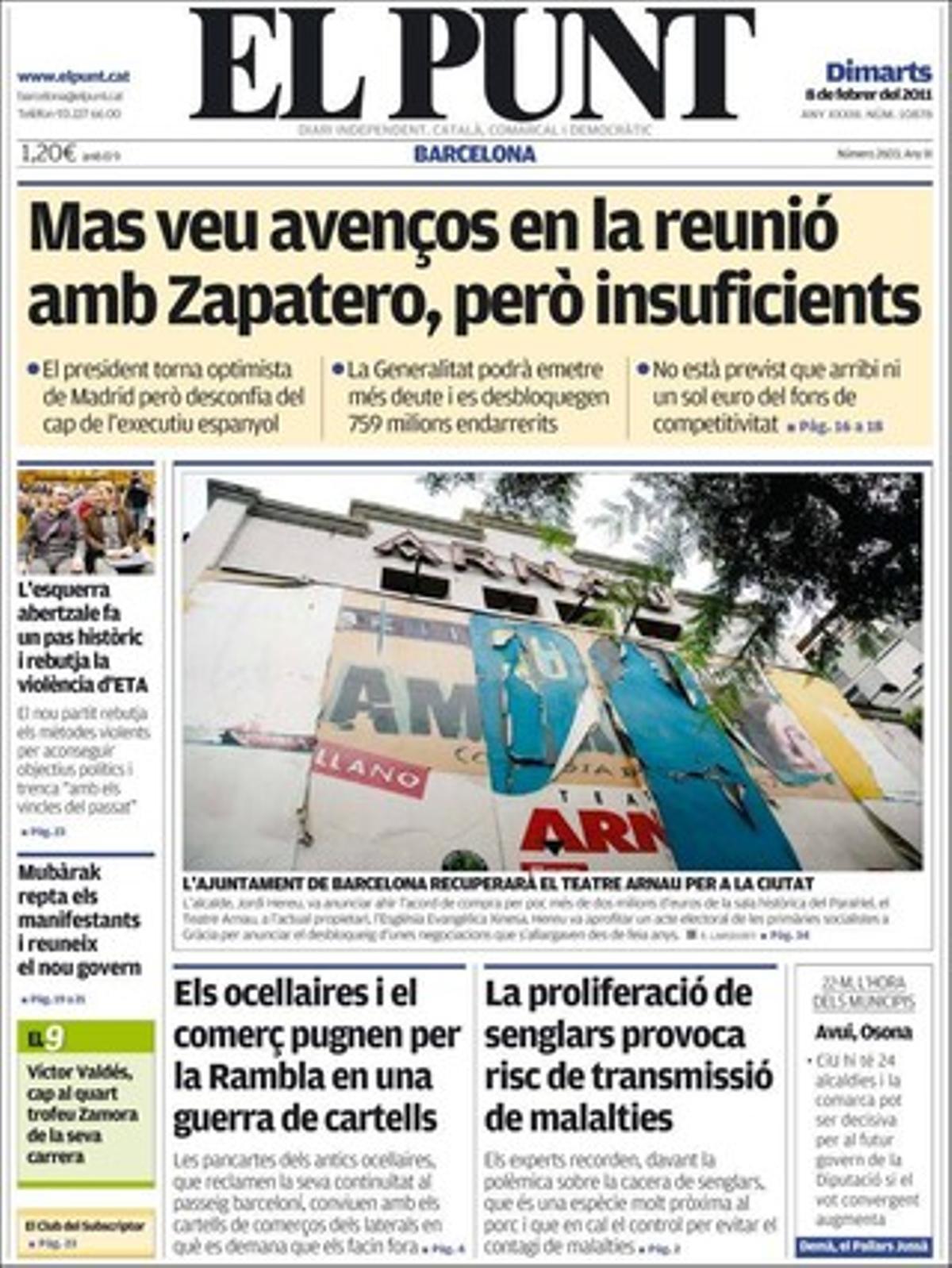 ’El Punt’ també explica a dins que la fiscalia ha presentat una querella contra l’exalcalde de Montcada i Reixac, la regidora de Medi Ambient i l’exdirector de la cimentera de Lafarge.