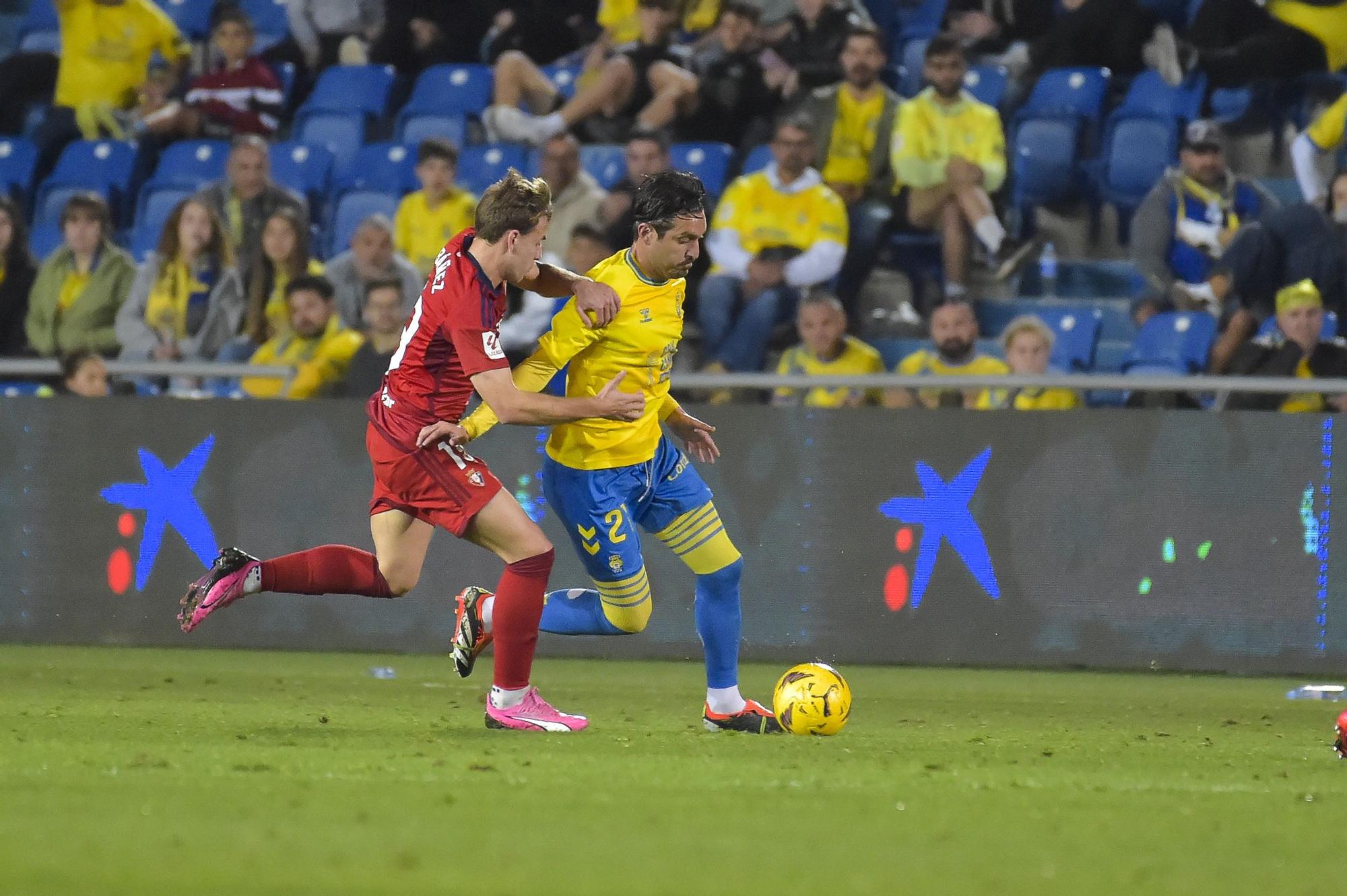 El partido UD Las Palmas-CA Osasuna, en imágenes