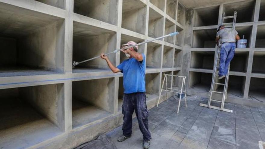 El ayuntamiento reanuda la obra de la ampliación del cementerio