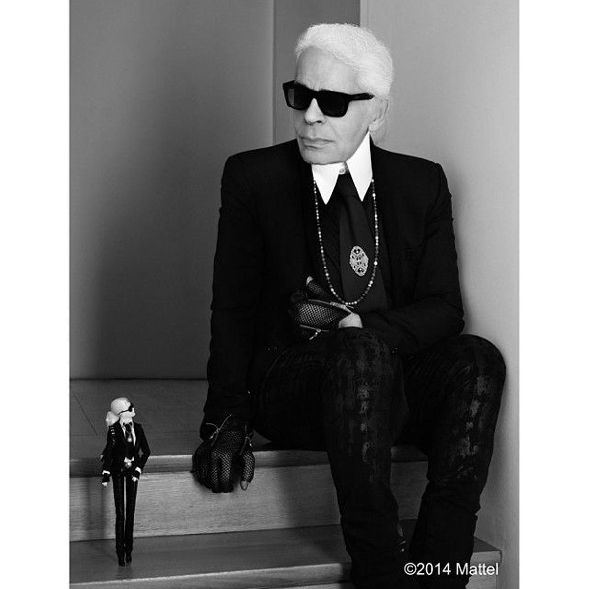 Barbie, de confidencias con Karl