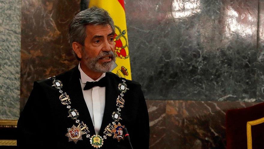 El Rey, a Lesmes: &quot;Me hubiera gustado estar en Barcelona&quot;