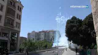 Así ha sido la mascletà extraordinaria desde el Puente de Altamira de Elche