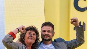 Rufián, pendent del pols entre Junqueras i Rovira