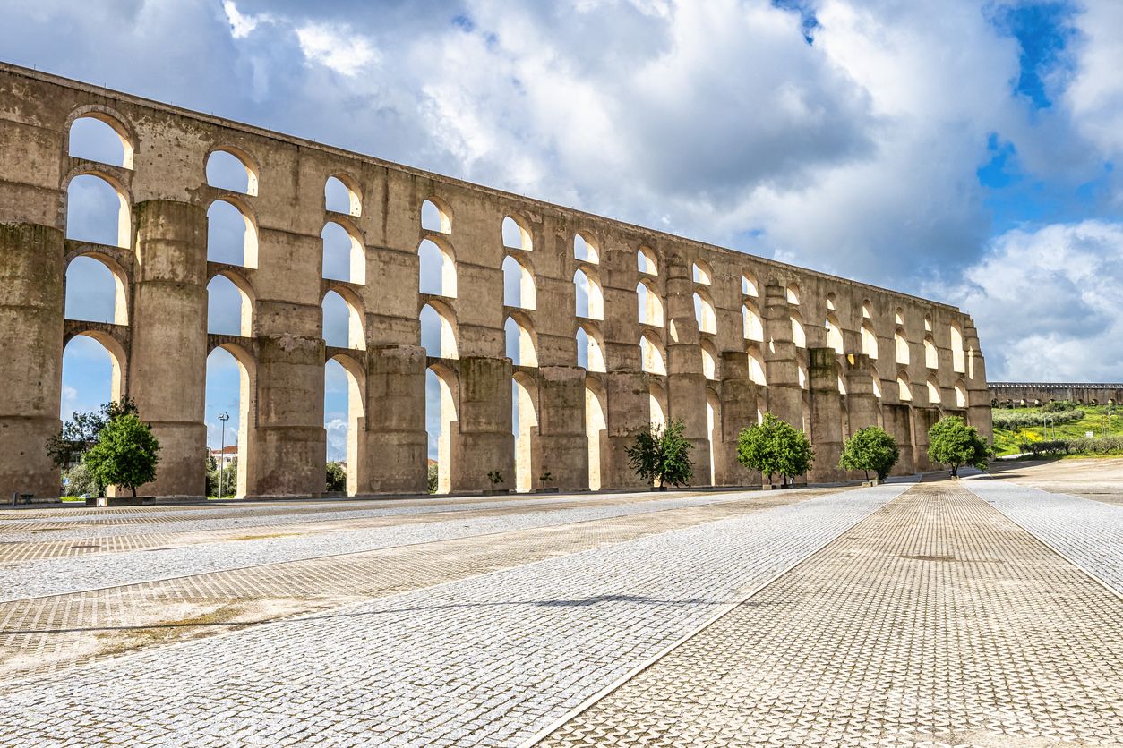 En su día, el acueducto atravesaba toda la ciudad de Elvas