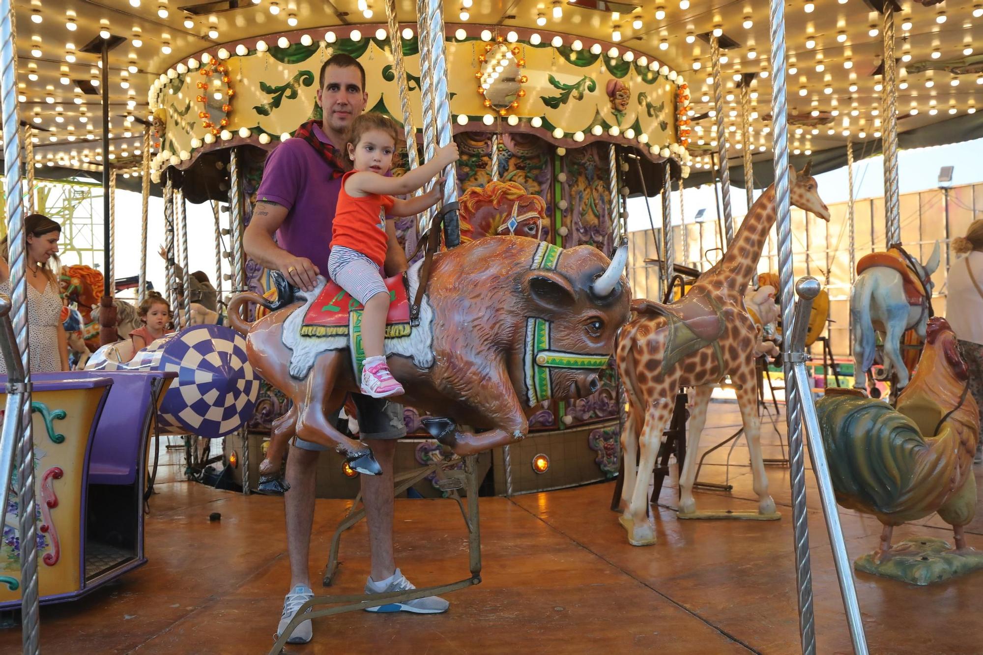 Las ferias siguen triunfando en las Fiestas del Pilar