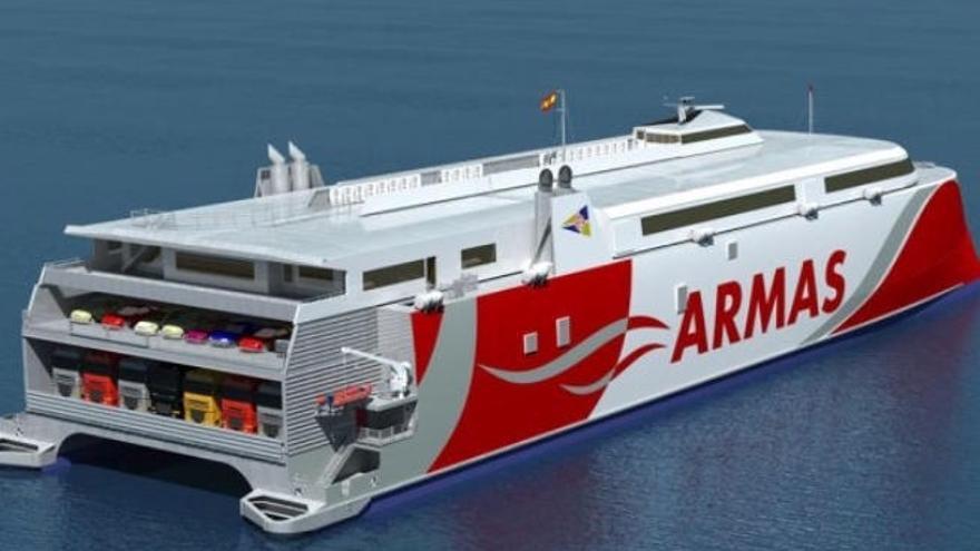 Armas se convertirá en la mayor naviera de España en buques de pasajeros