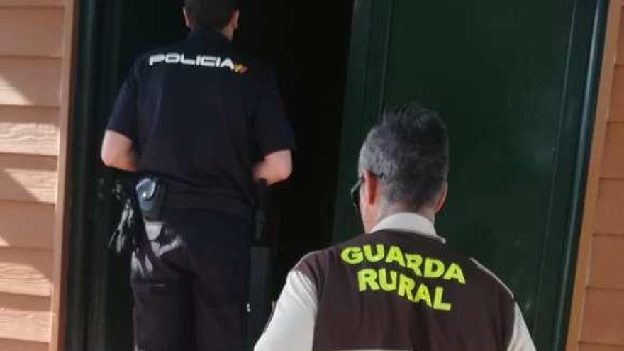 Alijo intervenido durante la batida. // Faro