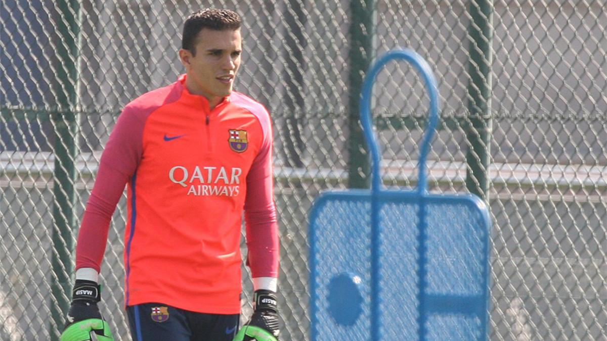 Jordi Masip dejará de ser el tercer portero del Barça