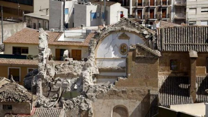 Nuevas imágenes del momento del terremoto en Lorca