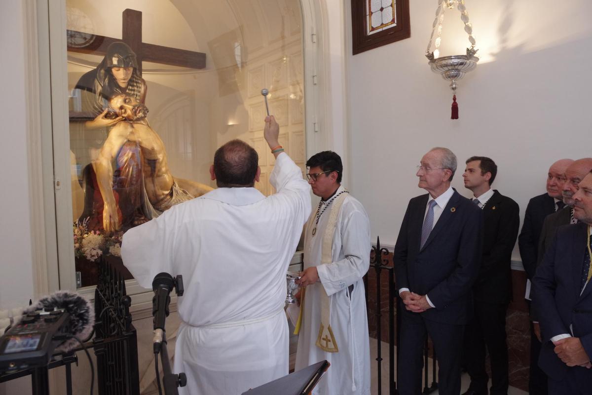 Inauguración de la restaurada capilla de la Piedad, en fotos Inauguración de la restaurada capilla de la Piedad, en fotos