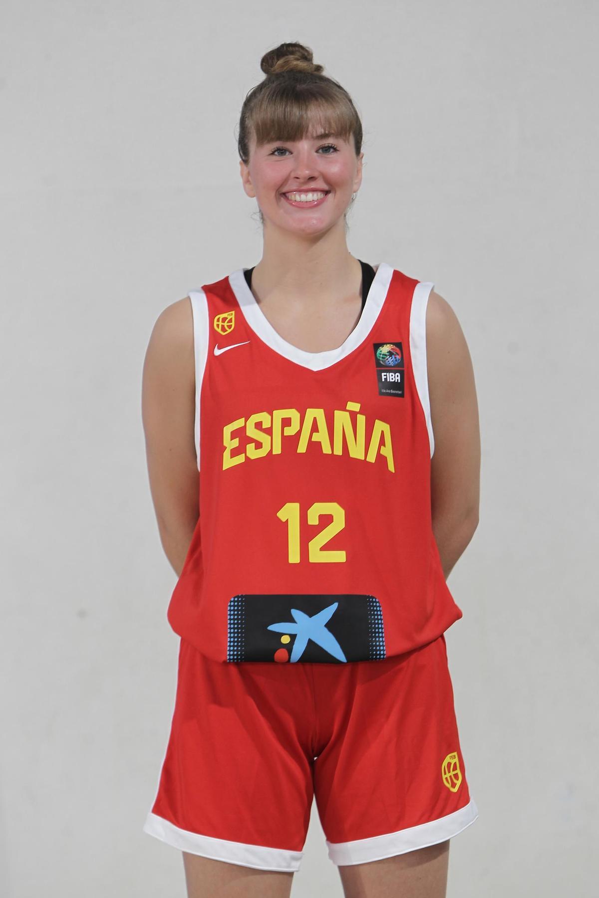 Marina Asensio, con la selección U20