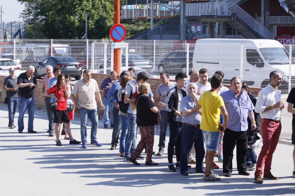 Cues a Montilivi per aconseguir entrades pel Girona-Còrdova