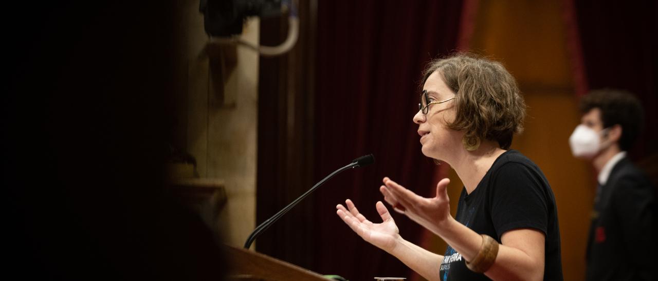 La diputada de la CUP al Parlament Eullia Reguant.