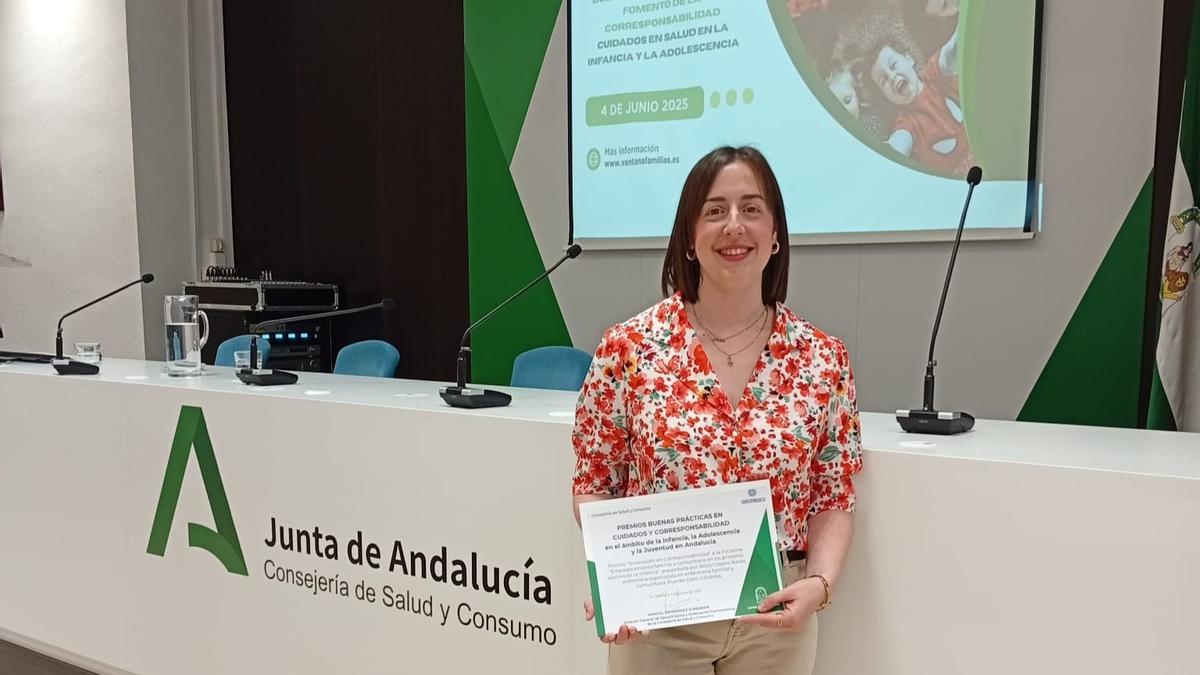 Alicia Cosano, enfermera del centro de salud de Puente Genil.