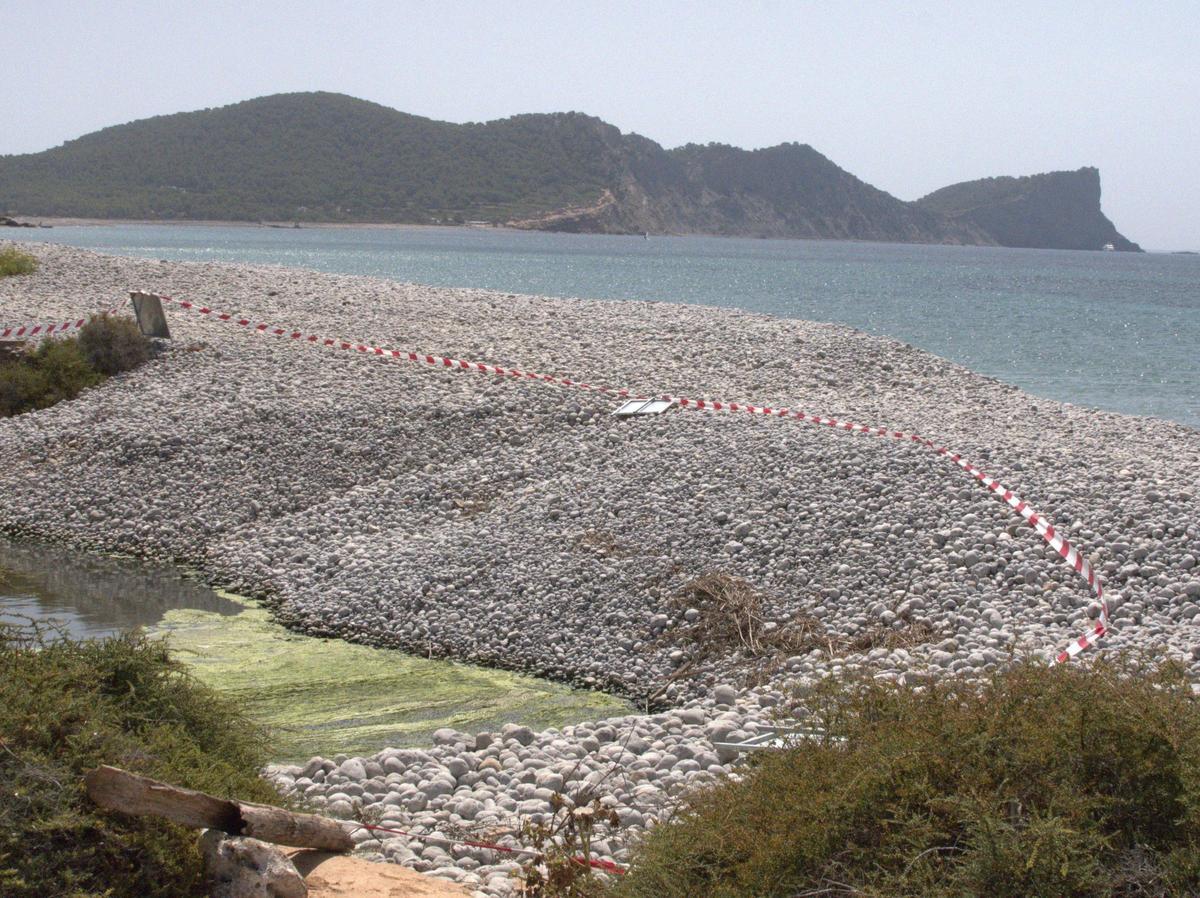Vertidos de aguas fecales en el Parque Natural de ses Salines