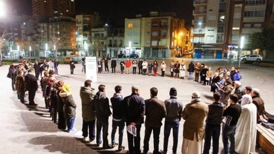 Concentración contra la violencia machista