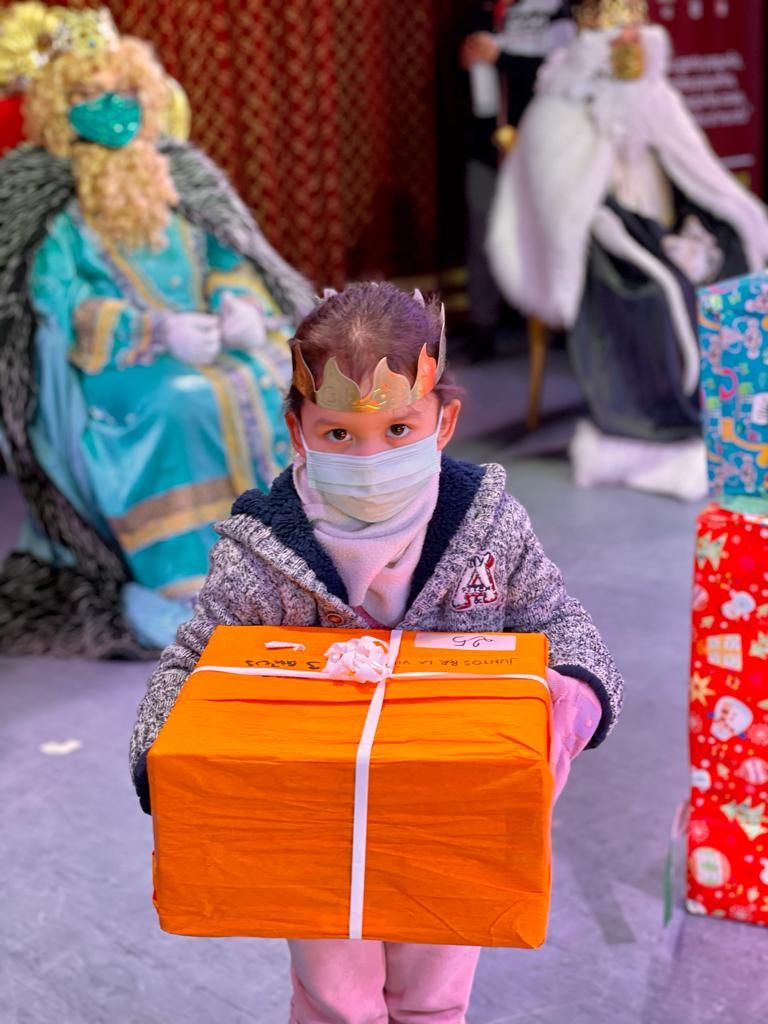 Reyes Magos solidarios para niños de familias afectadas por la covid