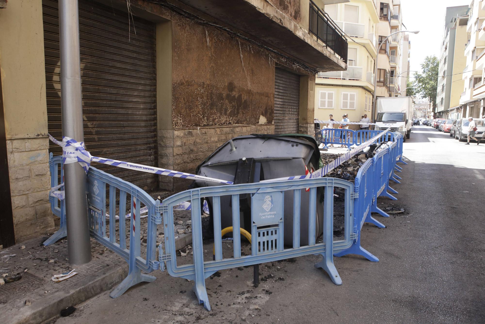 Das sind die Ausmaße des Brandes in Palma, der sich am Dienstagmorgen (15.8.) ereignet hat