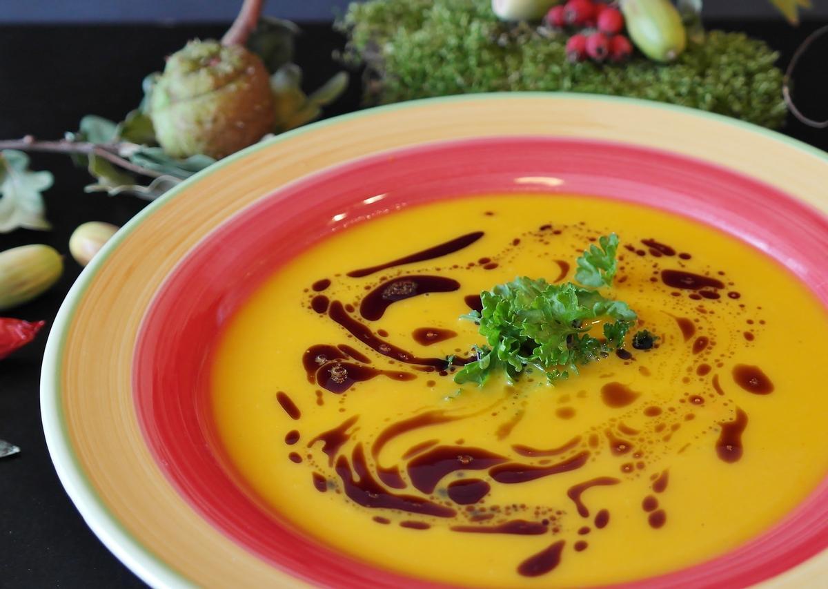 El puré de calabaza y alcachofas es una cena ligera e ideal para adelgazar