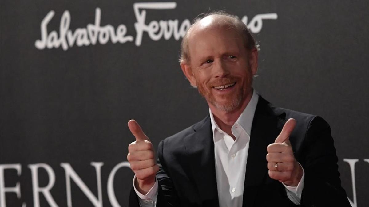 El cineasta Ron Howard, el pasado octubre en Florencia.