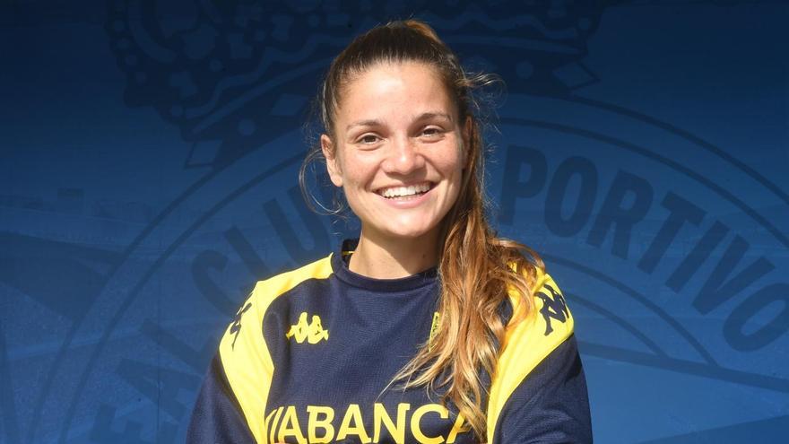 Millene Cabral, jugadora del Deportivo