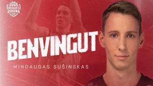 El lituano Susinskas, nuevo jugador del Bàsquet Girona