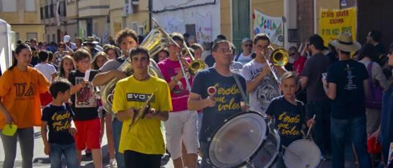 Trobada d&#039;Escoles de l&#039;Alcoià en la Canyada.