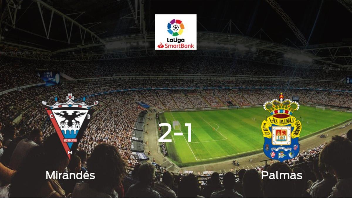 Los tres puntos se quedan en casa: CD Mirandés 2-1 Las Palmas