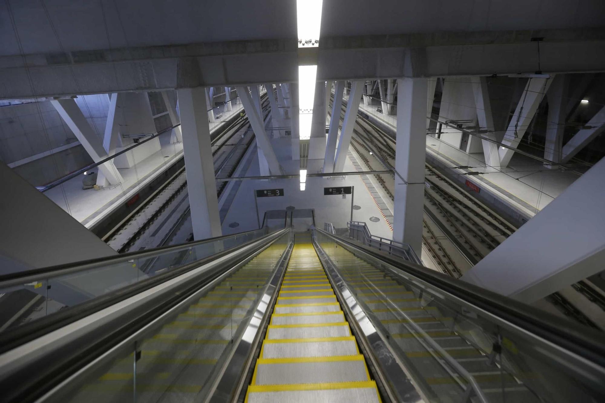 Viaje en tren a la estación de Vigo