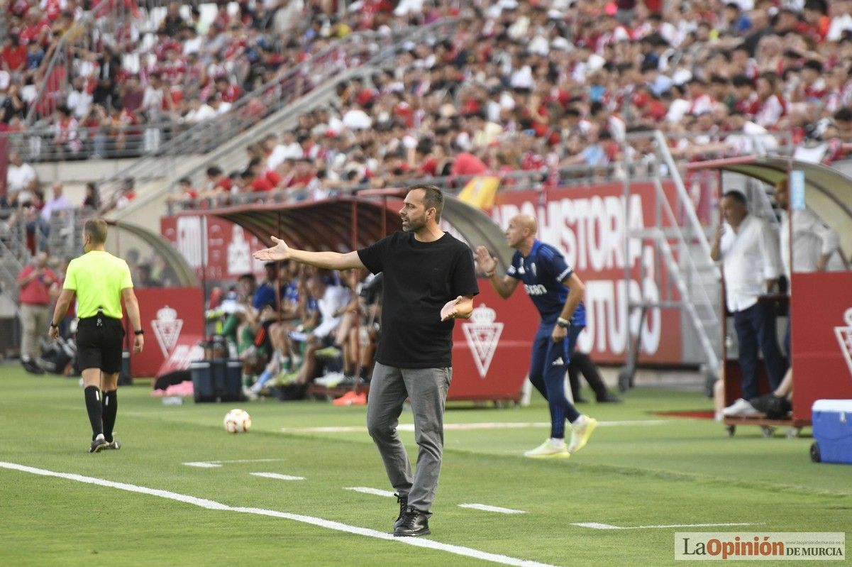 Así fue el encuentro del play off del Real Murcia y el Nástic en la lucha por el ascenso
