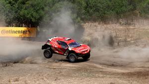 Carlos Sainz té un accident a l’Island X Prix de Sardenya