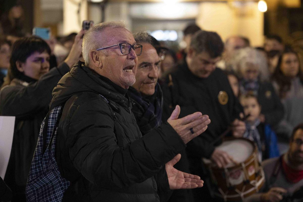 Las imágenes de la Nit d'Albaes en Sagunt