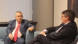 El que va quedar de les 19 cites de Junts i el PSOE a Suïssa