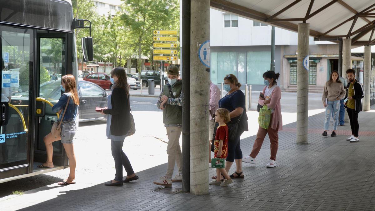 Parada del autobús en Campolongo