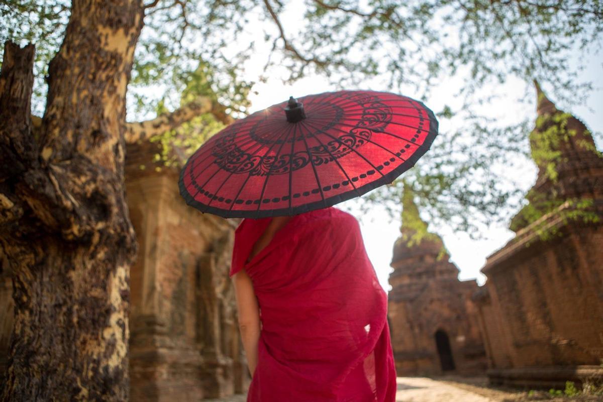 Mujer en Laos