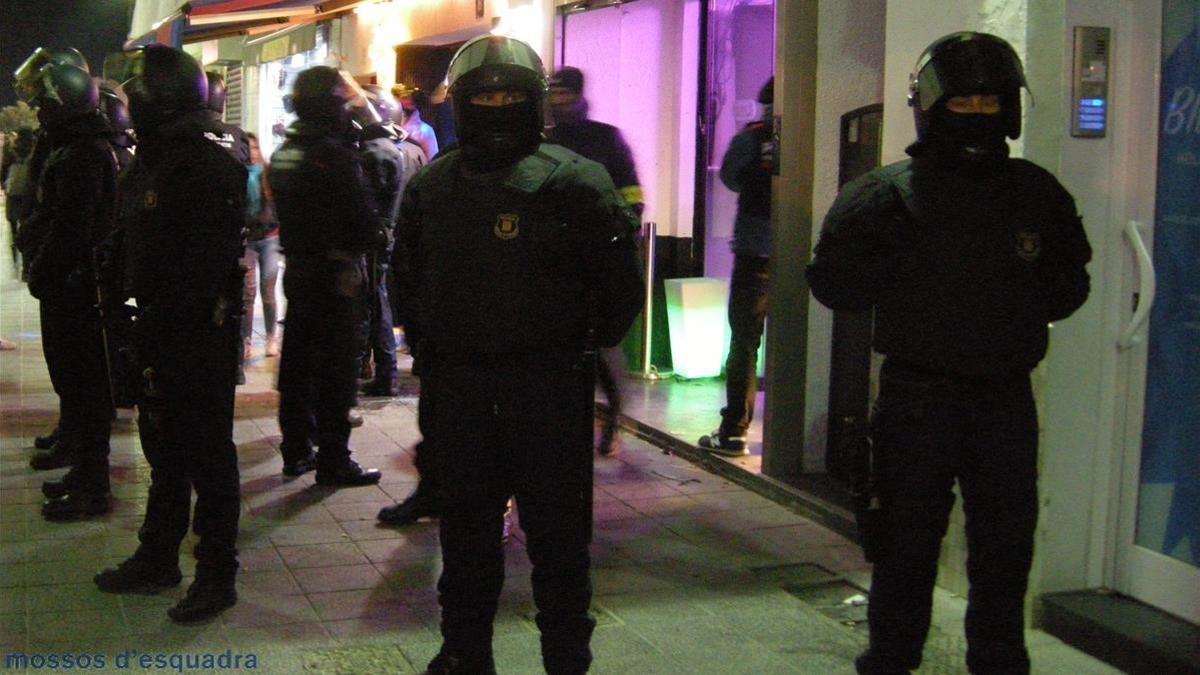 Desarticulado un grupo criminal que operaba en las zonas de ocio nocturno de Sitges.