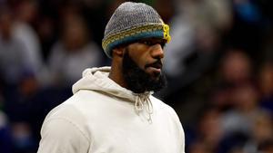 LeBron James, fuera del partido