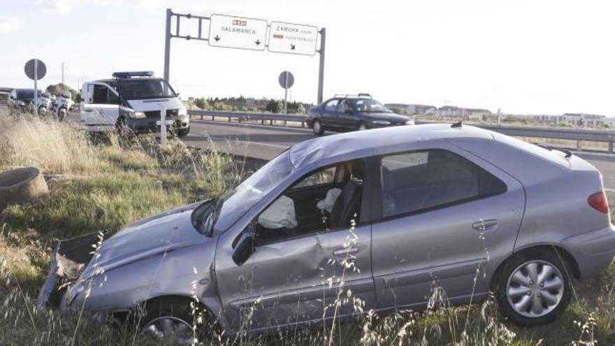 Uno de los accidentes graves ocurrido en las vías zamoranas en el transcurso de este año