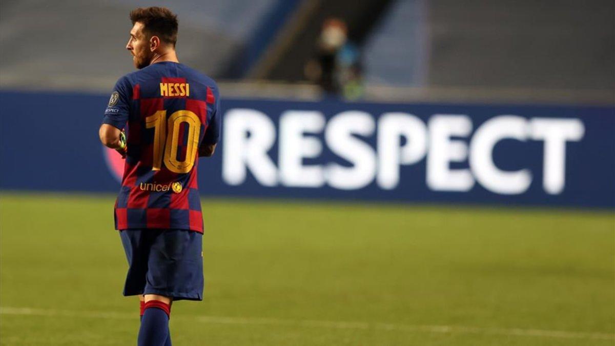 Messi pide una salida acordada del Barça