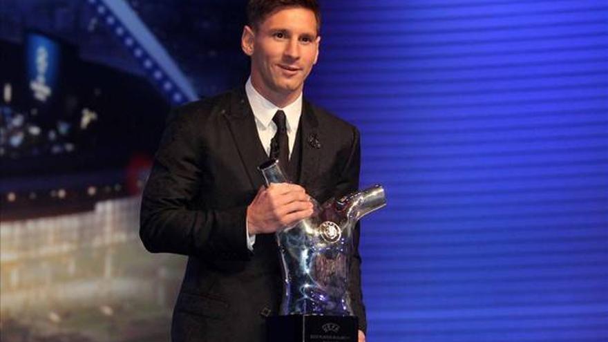 La UEFA premia a Messi como el mejor jugador de Europa