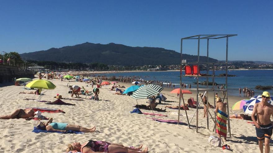 Samil esta mañana. // Selina Otero