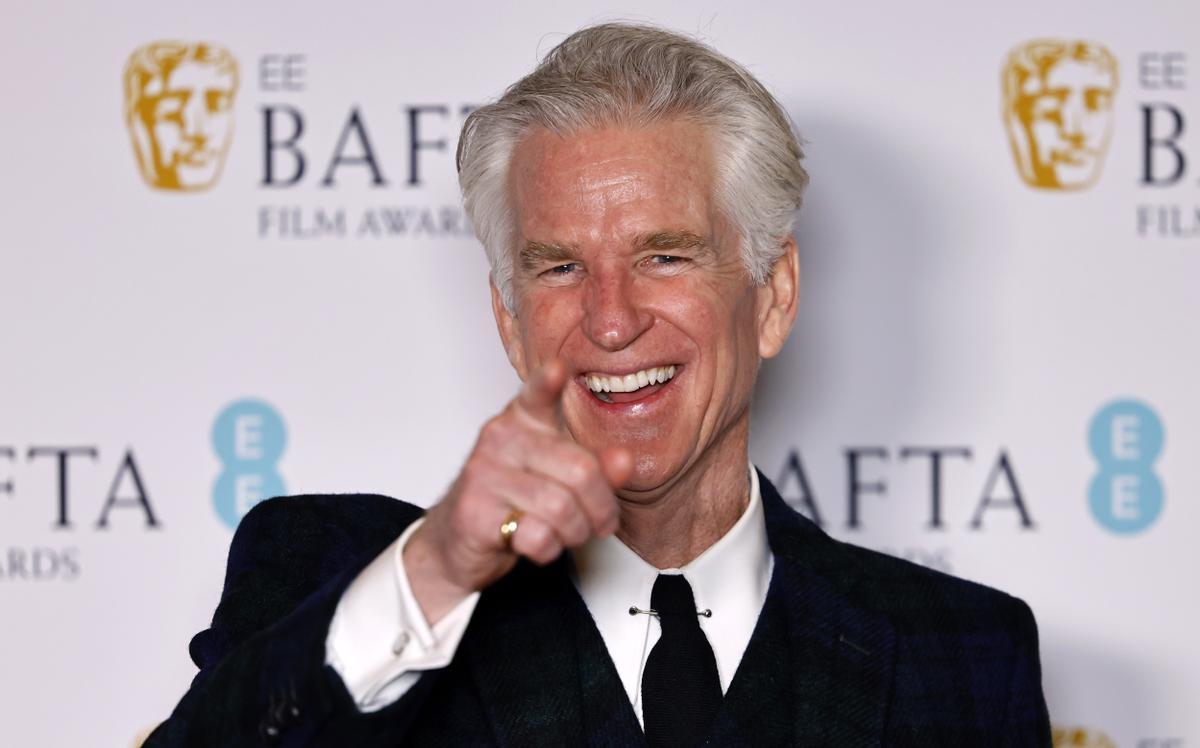 London (United Kingdom), 19/02/2023.- Matthew Modine poses in the press room of the 2023 EE BAFTA Film Awards ceremony at the Southbank Centre, in London, Britain, 19 February 2023. The event is hosted by the British Academy of Film and Television Arts (BAFTA). (Reino Unido, Londres) EFE/EPA/TOLGA AKMEN *** Local Caption *** TEST CAPTION