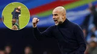 Conmovedor: el emotivo abrazo de María Guardiola junto a su padre tras el pitido final