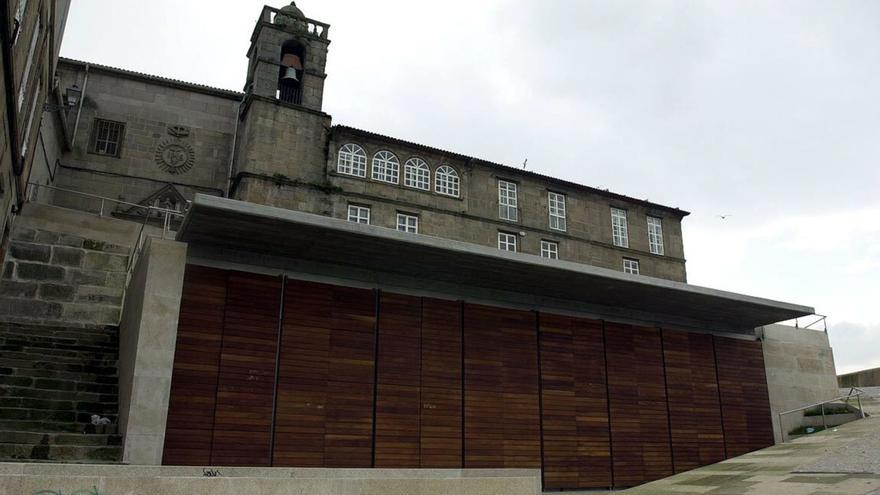 Antiguo convento de San 
Francisco, en el Berbés, 
donde Collazo mandó 
construir una capilla.   | // FDV