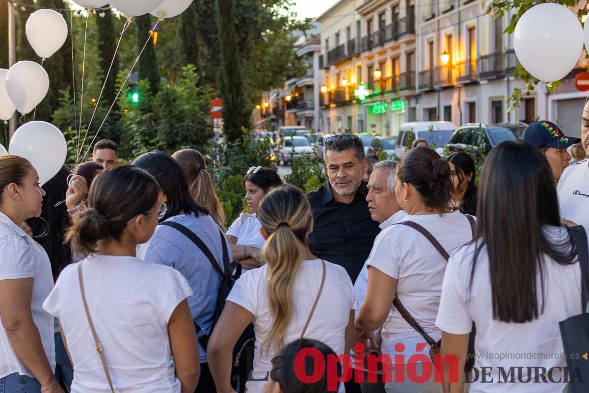 Homenaje a los cuatro fallecidos de Caravaca en el incendio de las discotecas de Murcia