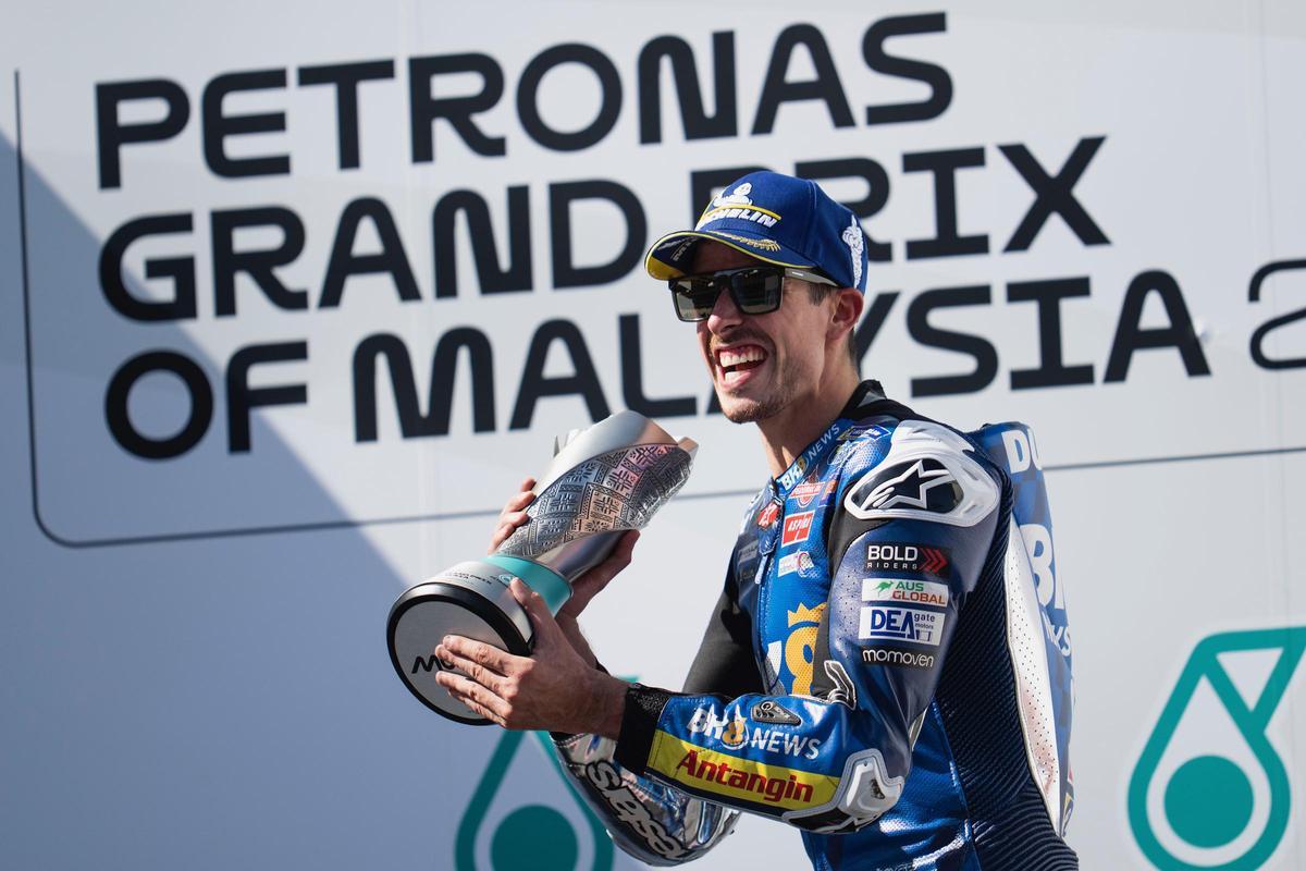 Àlex Márquez conquistó, el pasado domingo, su tercer gran premio de esta temporada.