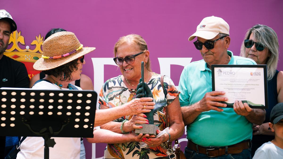 El FES de La Laguna concede el Premio Pedro Molina Ramos a Pilar Santana y Arsenio Pérez
